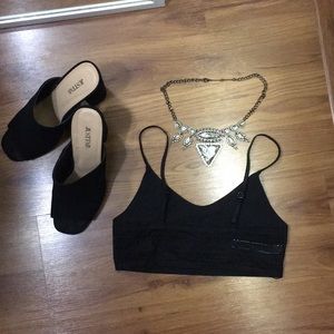 Victoria's Secret Black Lace Bralette